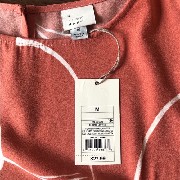 A new day NWT Flowy Dress - Picture 4 of 7